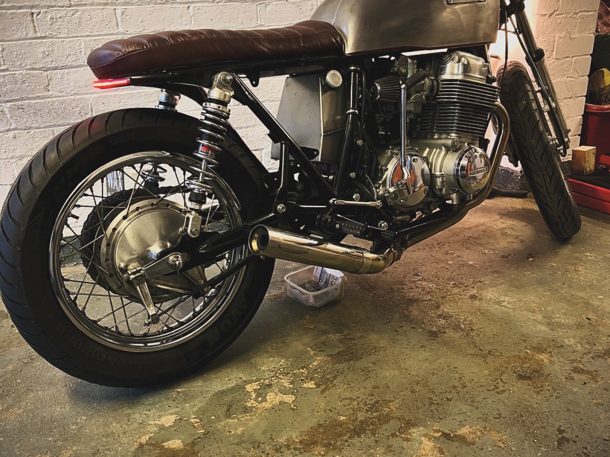 CB750 Caferacer build&nbsp;update
